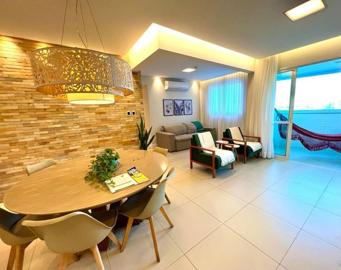 아라카주 Lindo Apartamento Com Alto Padrao Na Praia! 아파트 외부 사진