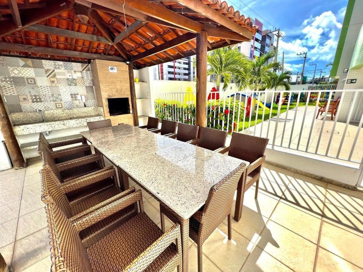 아라카주 Lindo Apartamento Com Alto Padrao Na Praia! 아파트 외부 사진