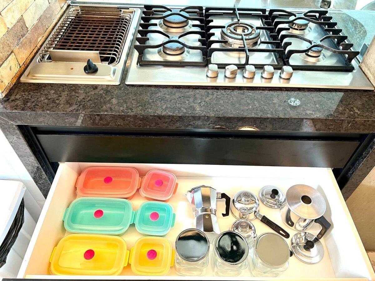 아라카주 Lindo Apartamento Com Alto Padrao Na Praia! 아파트 외부 사진